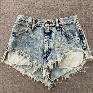 Vintage Wrangler Denim Shorts sz 4